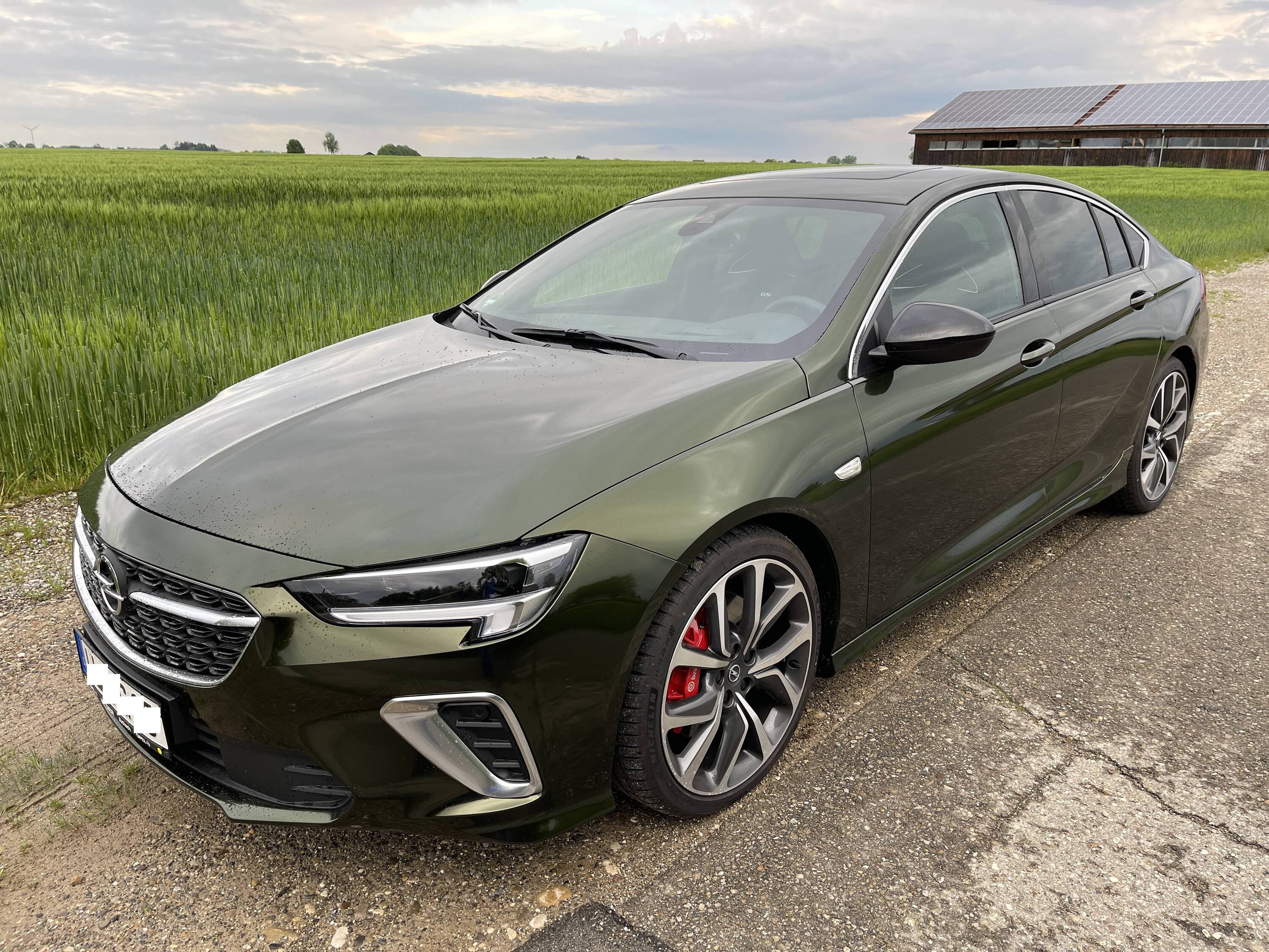 Insignia B Grand Sport GSi in Olea Green 6